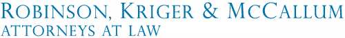 Robinson, Kriger & McCallum, Attorneys at Law :: Portland, ME: Family Law Attorney, Divorce Logo